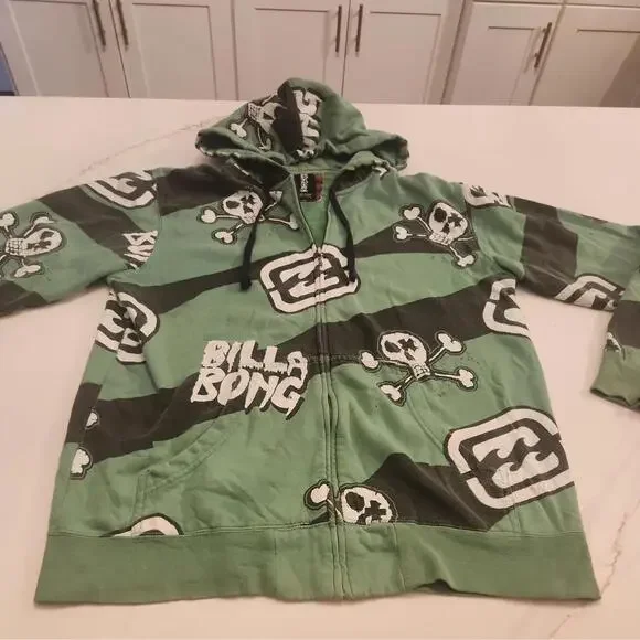 Billabong Hoodie Sweatshirt Size Large - Picture 1 of 12